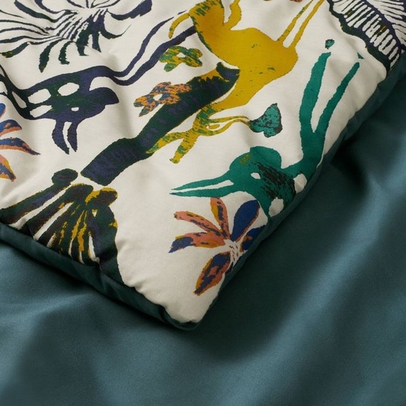 TWIN Jungle Print Comforter & Sham Set - Opalhouse™ designed with Jungalow™ - Picture 3 of 5